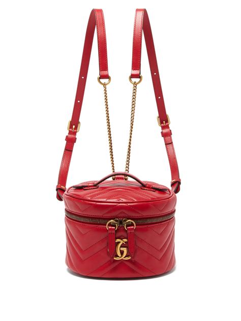 gucci marmont mimi|Gucci Marmont leather backpack.